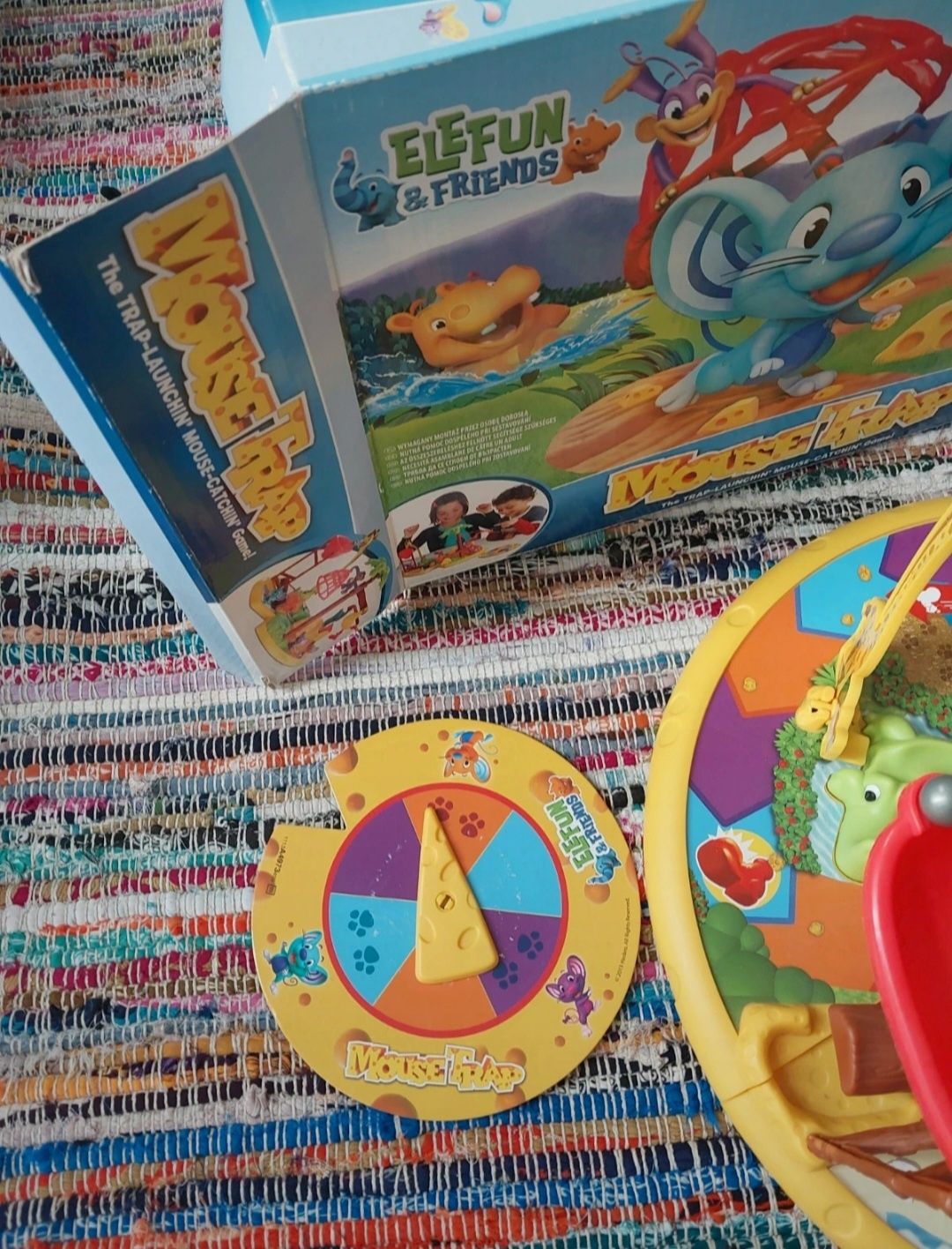 gra planszowa pułapka na myszkę (Mouse Trap) wiek 4+