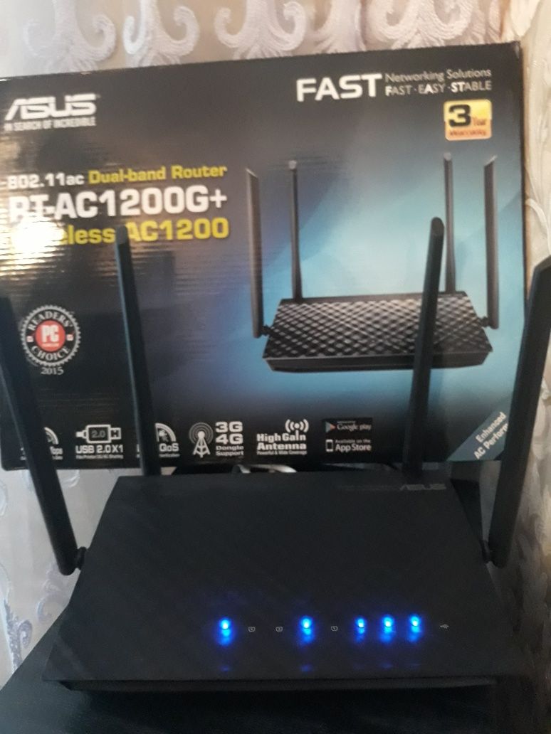 Маршрутизатор Asus RT-AC1200G+