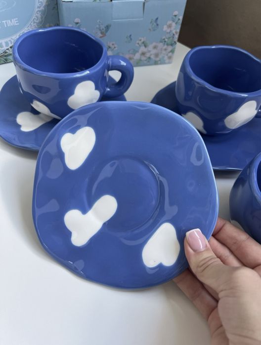 Розпродаж! Чашка з блюдцем (подарунковий набір)