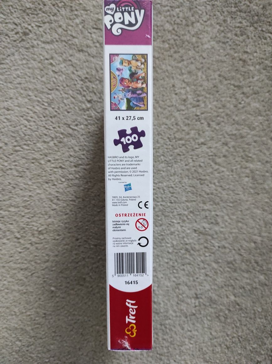 NOWE Puzzle My Little Pony 100 elementów