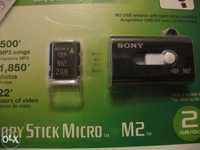 Продам (ИЛИ ОБМЕНЯЮ!) Memory Stick Micro M2 2GB