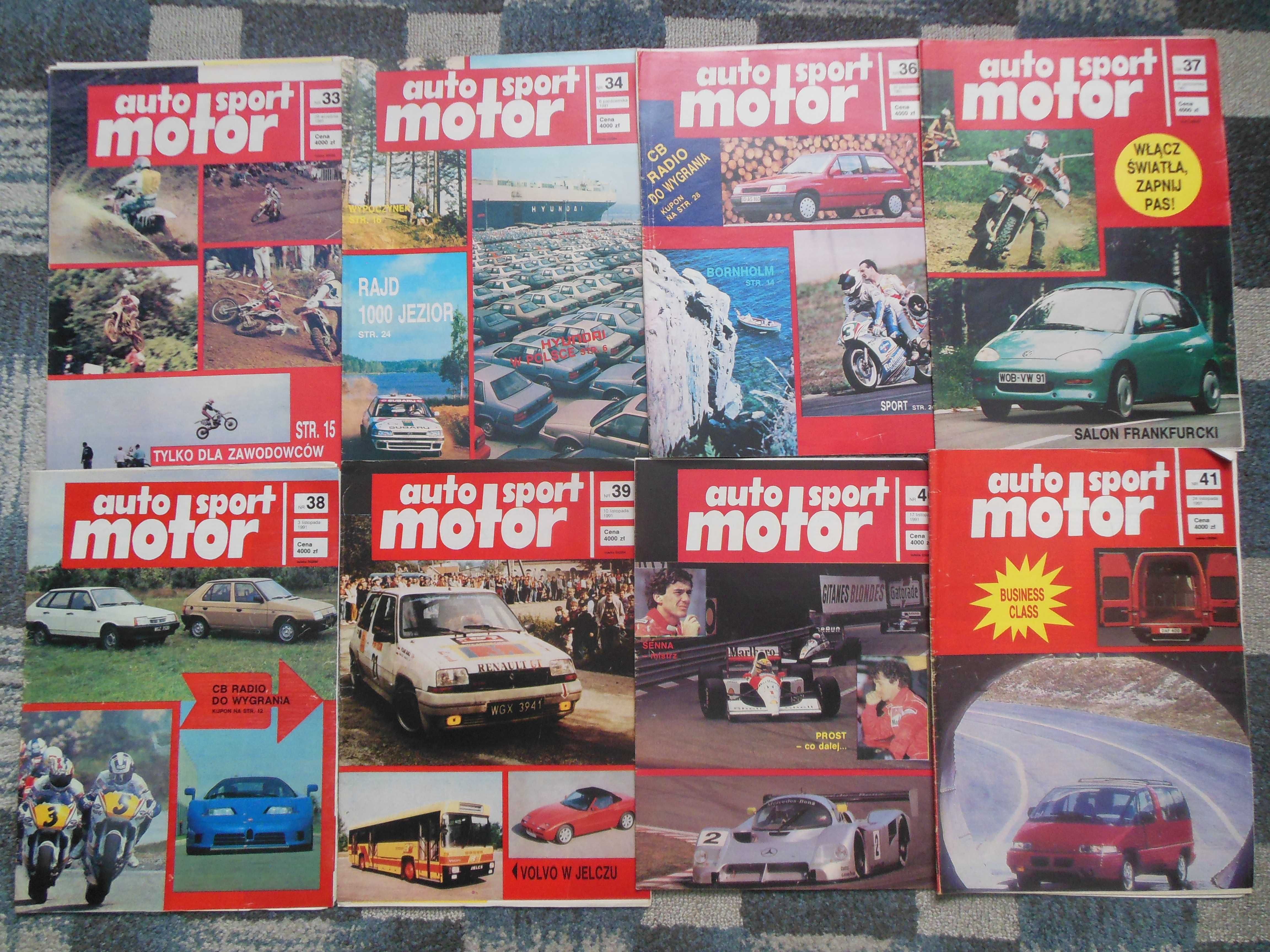 Gazeta  Auto Motor Sport 1991r.