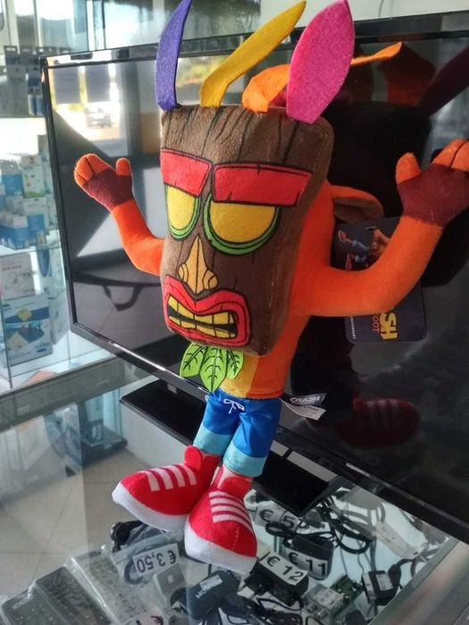 Peluches Crash Bandicoot edição 25 anos