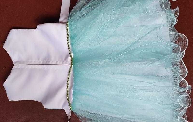 Нарядна сукня для дівчинки 3–5 років, довжина 53 см