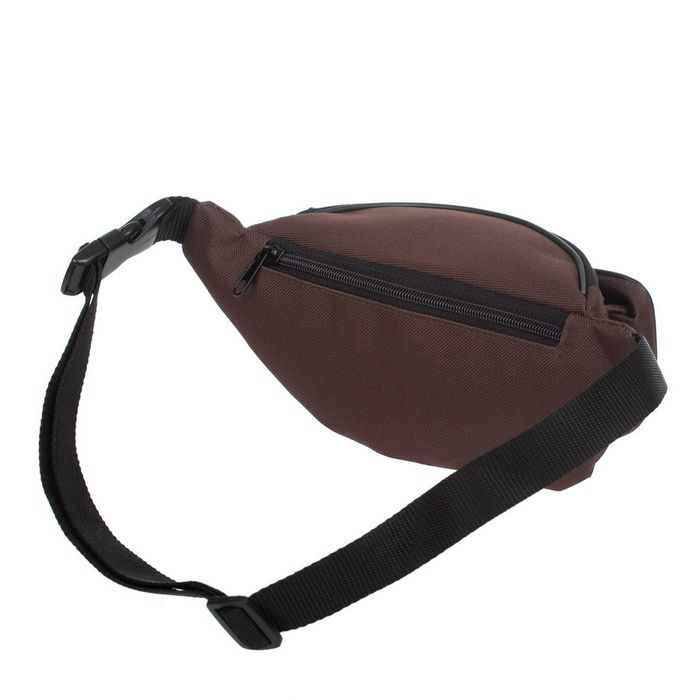 NERKA saszetka biodrówka solidna polska N001 c.brązowa