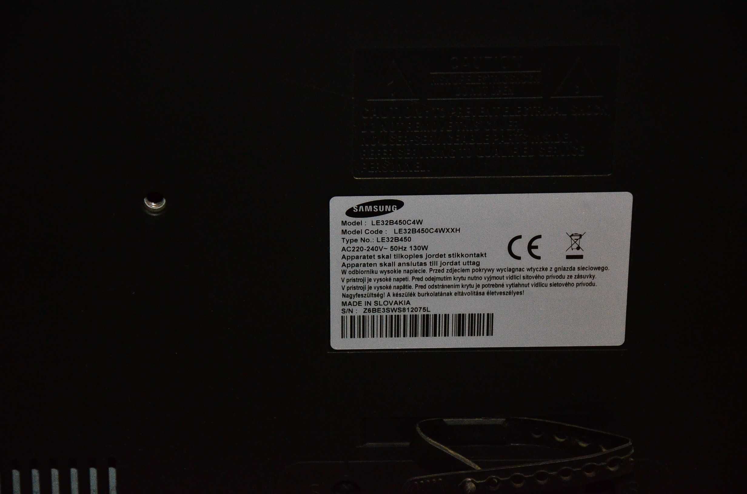 Telewizor LCD 32" SAMSUNG LE32B450C komis Madej Tarnów
