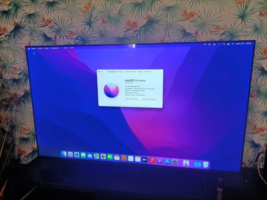 Mac mini core i7 RAM 16gb SSD 256gb