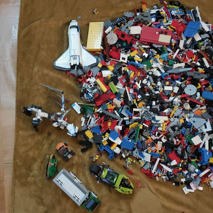 LEGO 7kg samo oryginalne + minifigurki