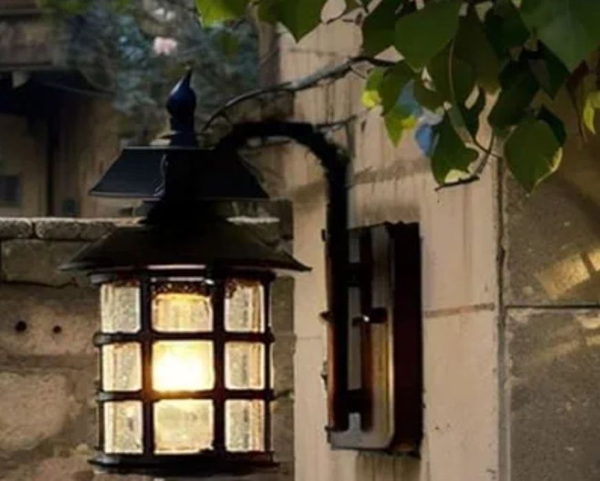 Kinkiet zewnętrzny, latarnia kinkiet wodoodporna