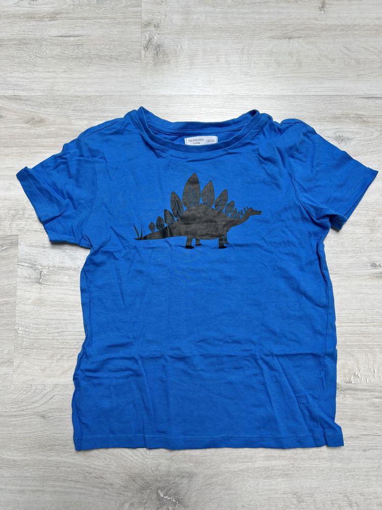 Koszulka, t-shirt, DINOZAURY, cały zestaw, rozm.128