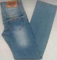 R) DSQUARED2 oryginalne logowane spodnie jeansowe  Roz.31/34