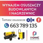 Wynajem Wypożyczę Wynajmę Wypożyczalnia osuszaczy powietrza nagrzewnic