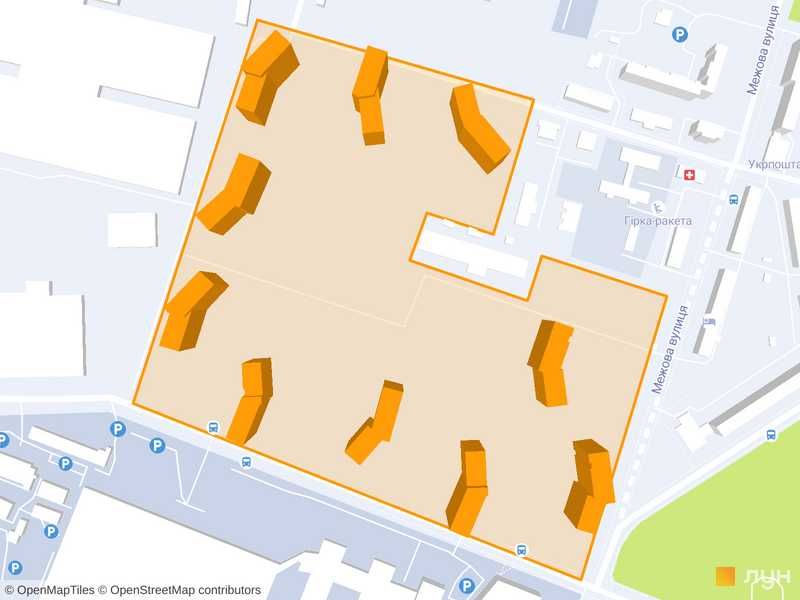 без % Продаж 1-к квартири 45 м2 в ЖК Dibrova Park