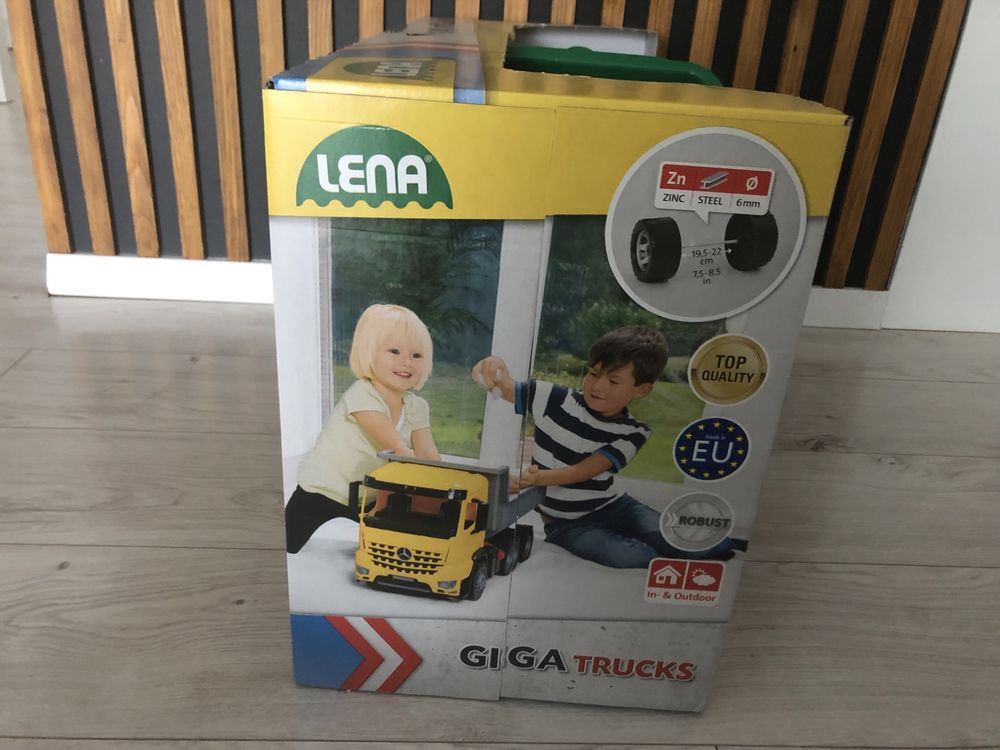 Lena giga trucks XXL jak wader bruder koparka ciągnik