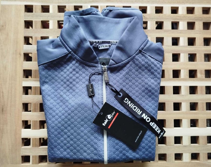 Bluza jeździecka FAIR PLAY JANESSA stalowoniebieski rozm. S