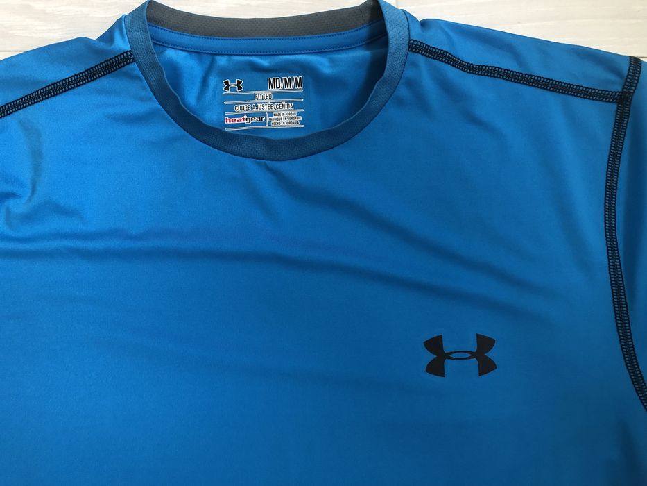 Компрессионная, термо футболка Under Armour
