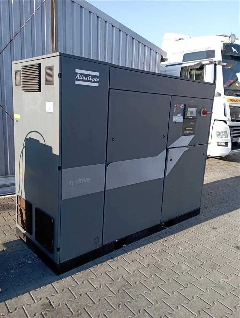 Sprężarka śrubowa kompresor ATLAS COPCO GA90 VSD 90kW 17,07m³ S014444