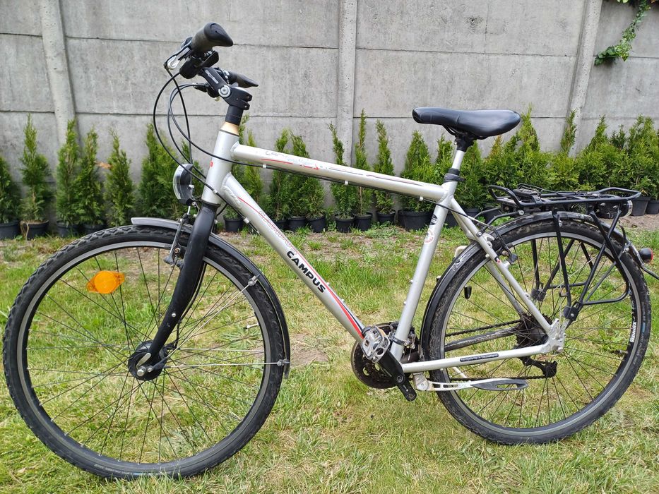 Rower Miejski Trekkingowy Campus Cambridge Koła 28 Cali Rama Alu 57 cm