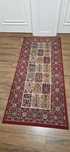 Dywan chodnik Ikea bordowy Valby Ruta 80x100