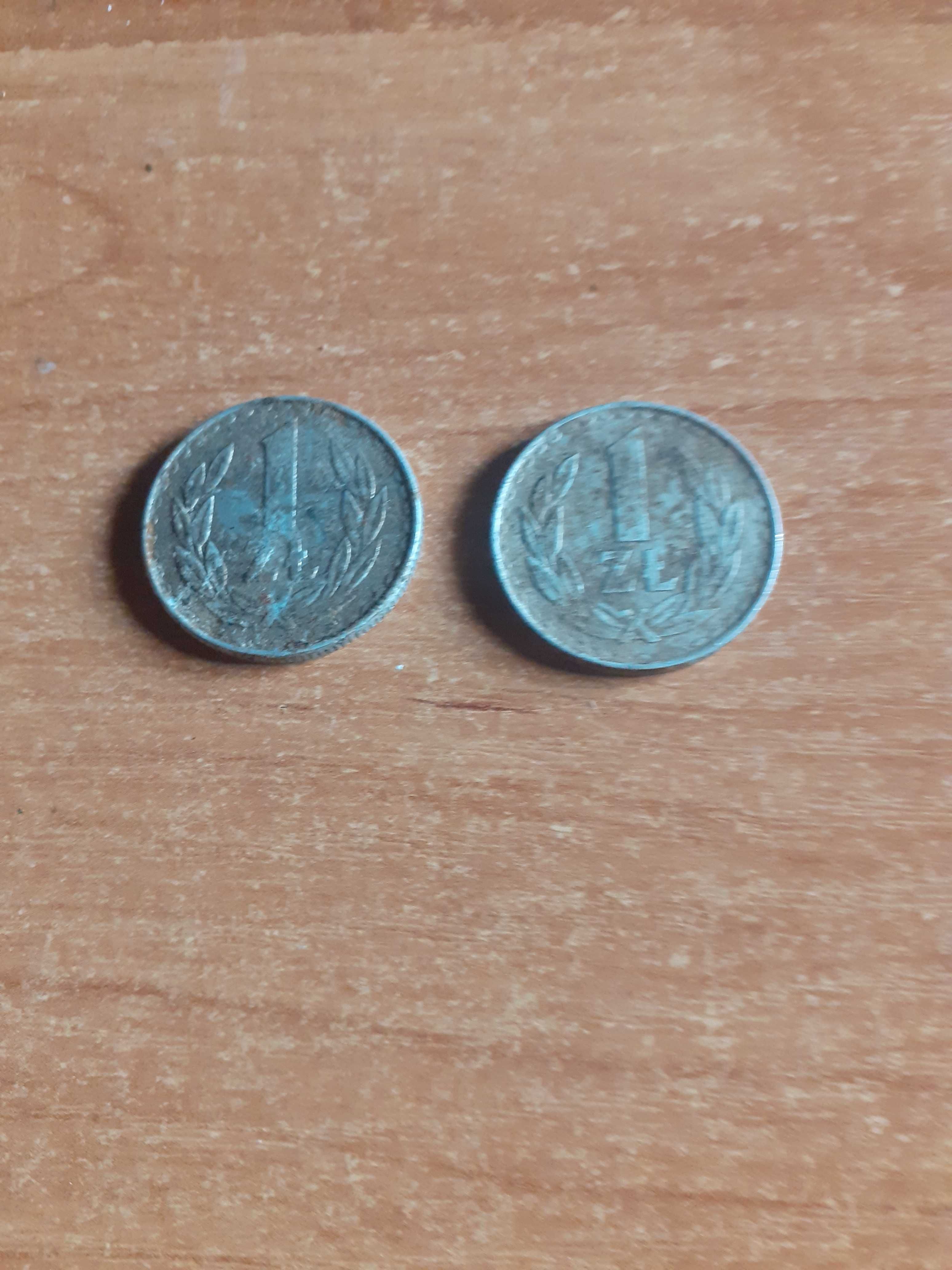 Dwie monety aluminiowe z 1983r  PRL