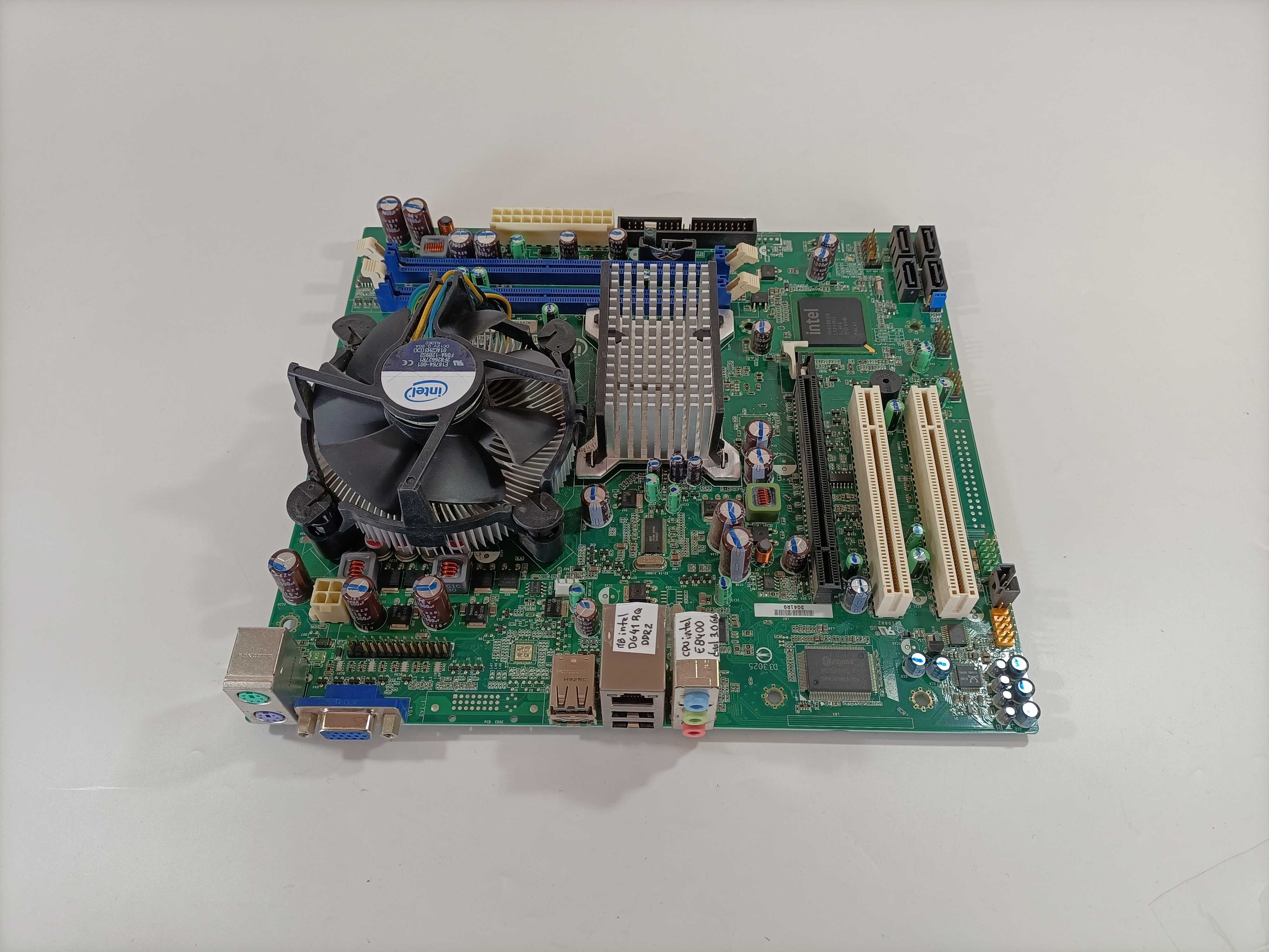 Motherboard Intel DG41RQ + CPU Processador Intel E8400