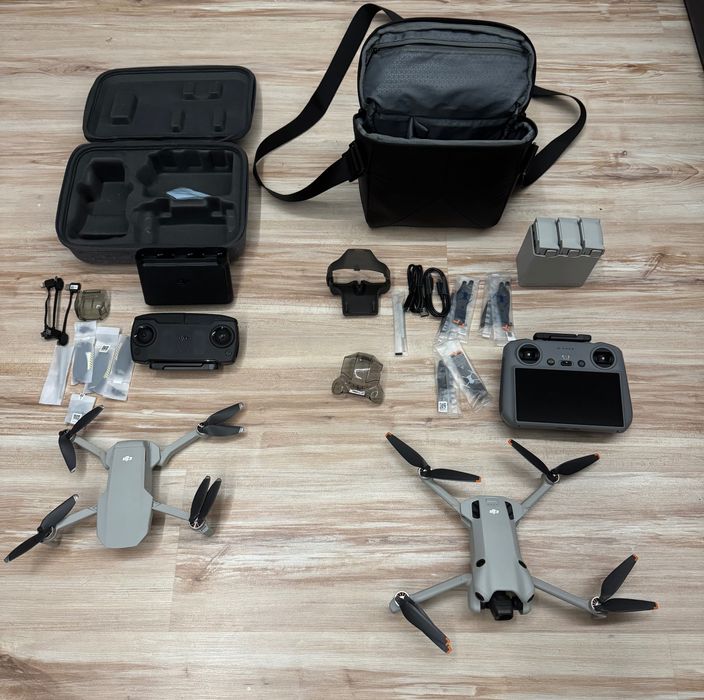 DJI MAVIC MINI 4 PRO Fly More Combo + MAVIC MINI 1 Fly More Combo