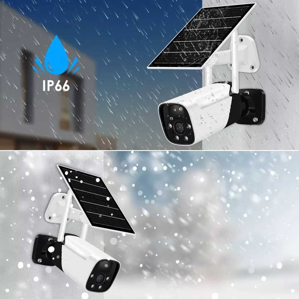 Kamera Solarna Na Baterie IP Wifi Full HD USB 3Mpx