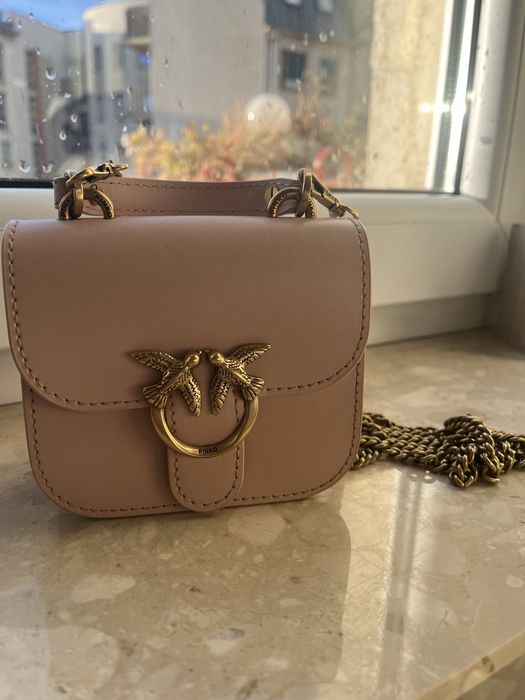 Torebka Mini Love Bag pudrowy róż