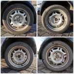 KOŁA FELGI STALOWE FORTWO I 450 15 3X112 15 3x112 15 3X112 SMART