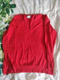 Sweter Basic czerwony