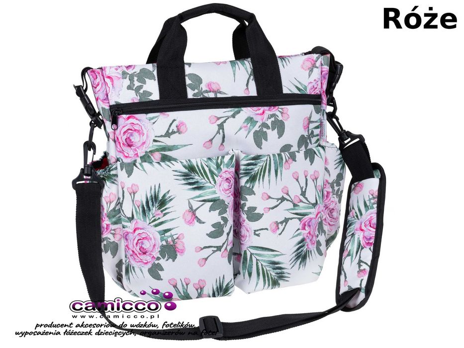 POJEMNA torba do WÓZKA NADIA torby wózków DUŻA dla mamy NOWOCZESNA