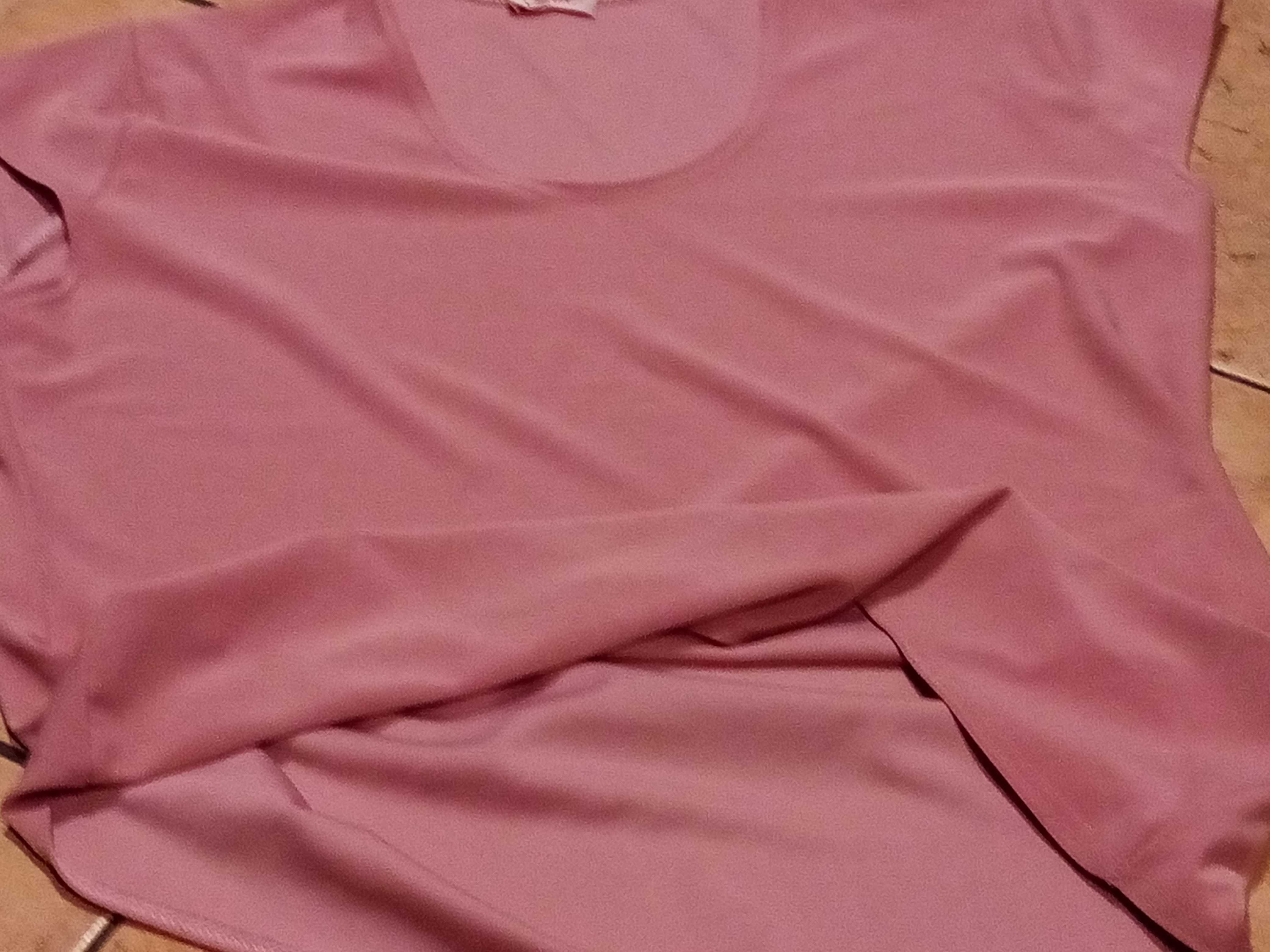 Delikatna elegancka bluzka damska różowa Carto