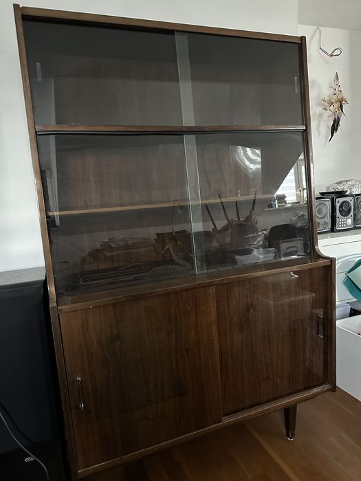 Meble vintage PRL Regał