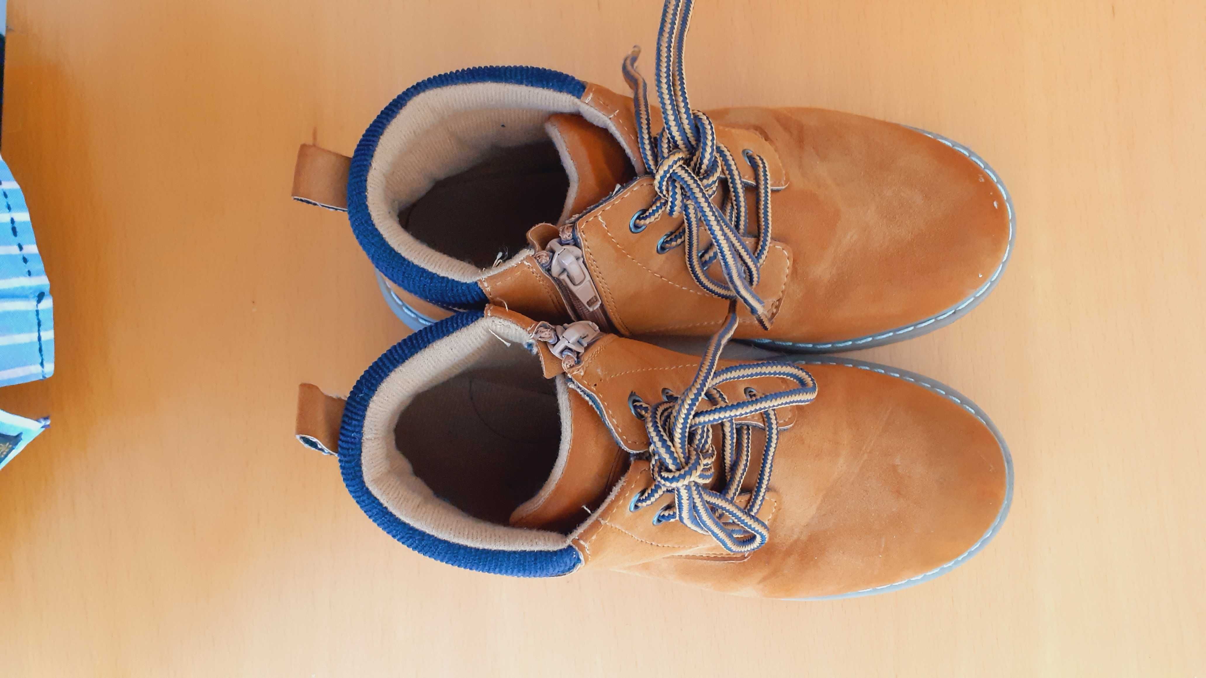 Botas de montanha para menino Camel (tam. 34, Zippy)