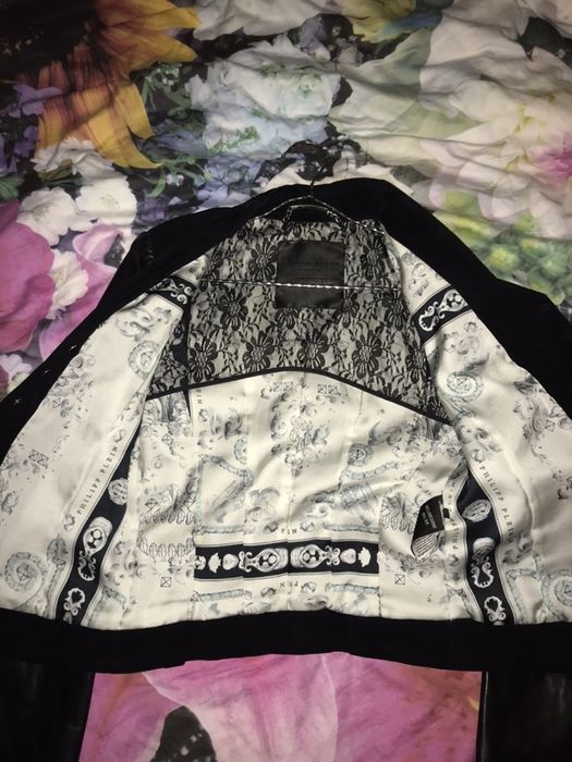 Кожаная куртка Philipp Plein