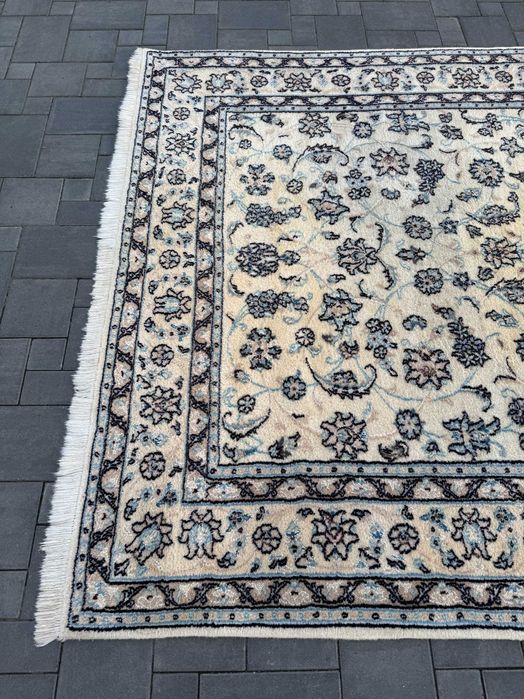 Nain Perski Dywan Ręcznie Tkany Wełniany Iran 304x204