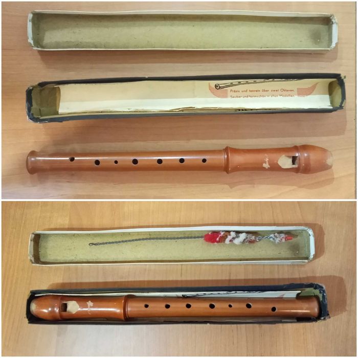 Винтажная блокфлейта Hopf ELITE