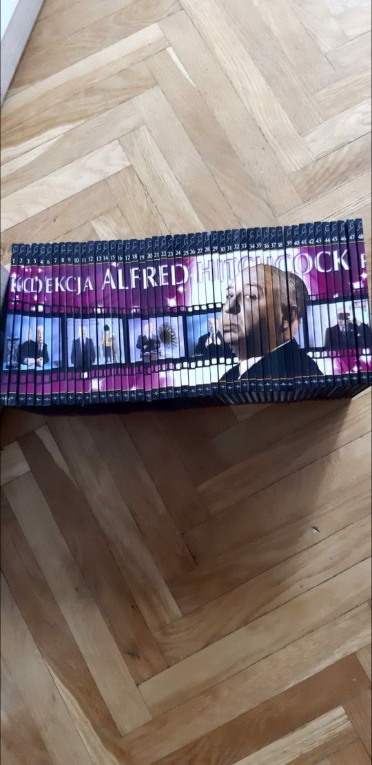 Kolekcja filmów, Alfreda Hitchcocka-48 szt.-DVD.