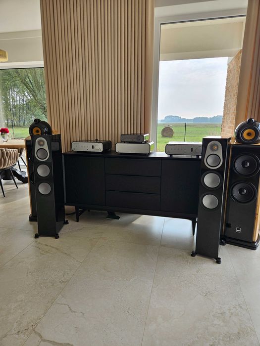 Kolumny Monitor Audio Silver 300 czarny lakier