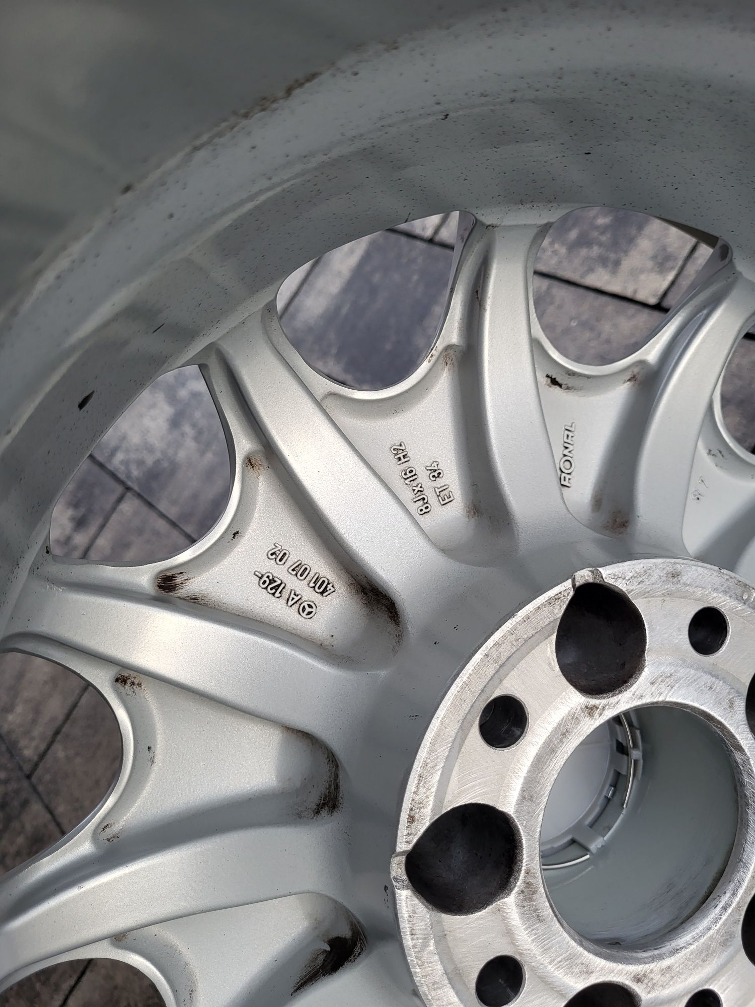 Alufelgi 16" 5x112 Mercedes Benz SL A129 KLASYK 1996rok ŁADNE ! RANT!