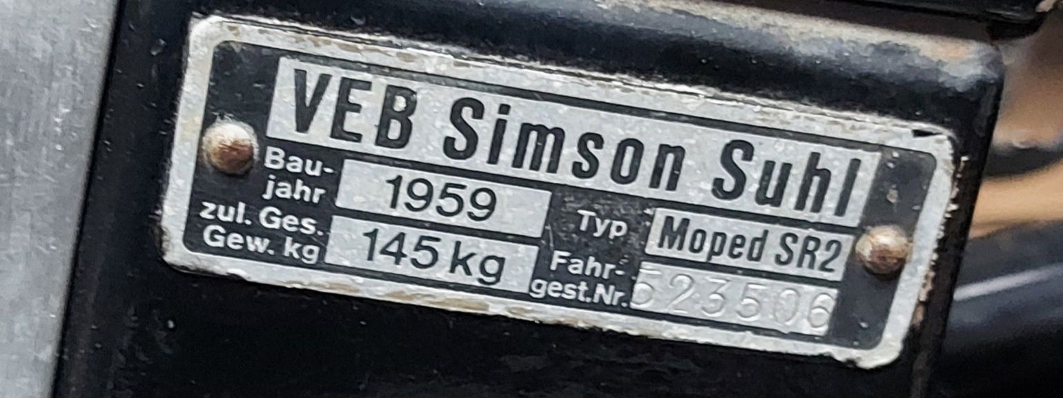 Simson sr2 po renowacji z 1959 roku | nie sr51, mz, jawa, Romet enduro