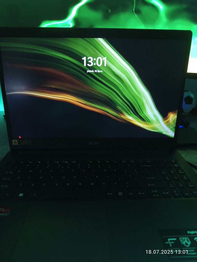 Laptop gamingowy Acer Aspire A315. AMD Ryzen 5, AMD Radeon graphics 4k