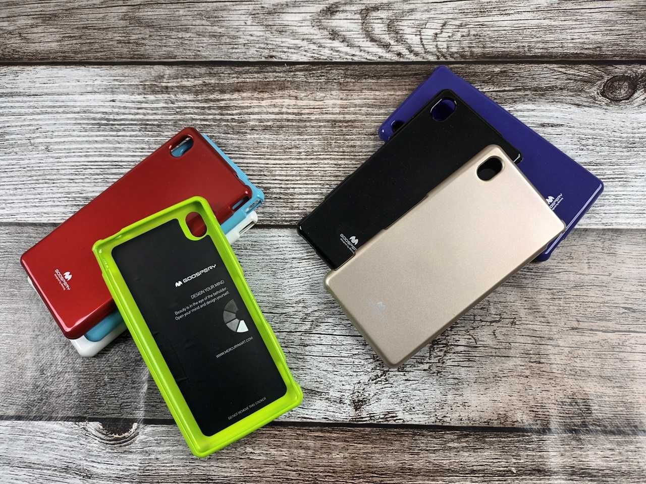 8x Etui Case Jelly Mercury Goospery do Sony Xperia M4 Aqua