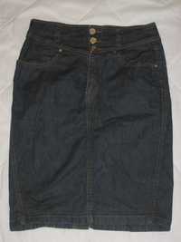 Spódnica jeansowa dżinsowa dżins 36 pas 76-82cm