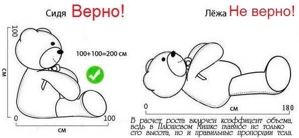 Мишки В Одессе! 140 см