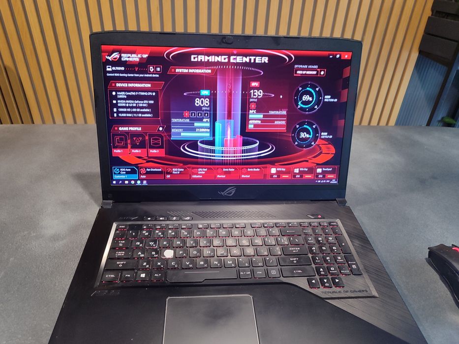 Ігровий ноутбук Asus ROG Strix GL703VD