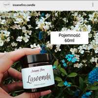 Świeca sojowa Soy wax Candle 60ml Lawenda