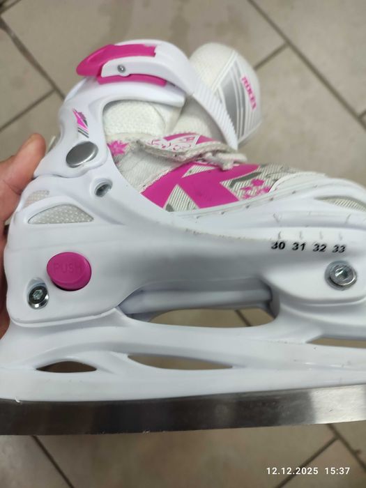 Ковзани, коньки Roces, дівчинці, розсувні 30-33