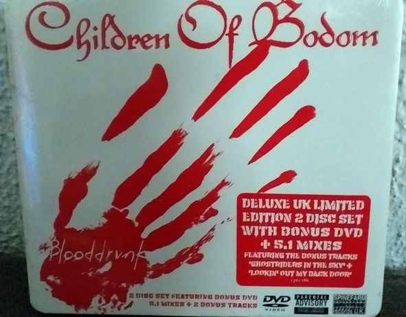 Children of Bodom Blooddrunk 2 CD+DVD SELADO Novo