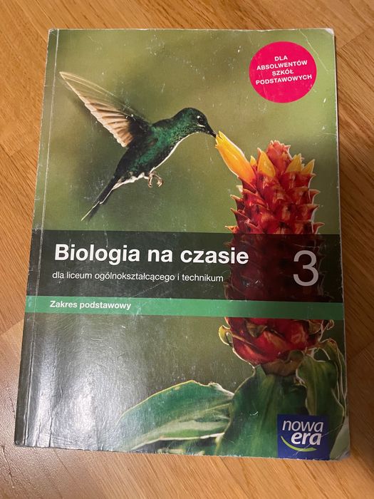 podręcznik (zbiór) do biologii klasa 3 nowa era